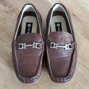 Boys Faux Gator Loafers Easy Strider 10